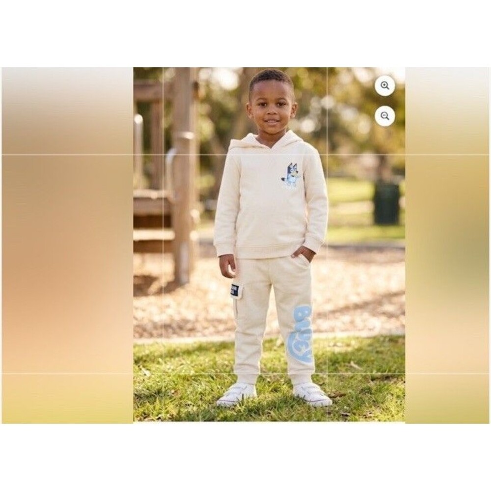 New Bluey Hoodie Pants Jogger Set 3T Kids Boy Outfit Cartoon Graphic NEW